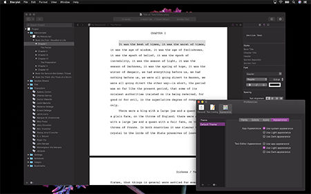 Dark mode with purple accent color and dark text on a white page.